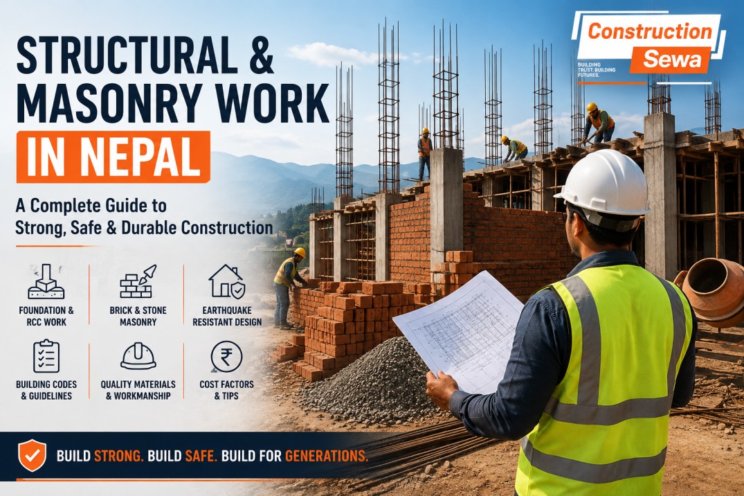 Structural & Masonry Work in Nepal