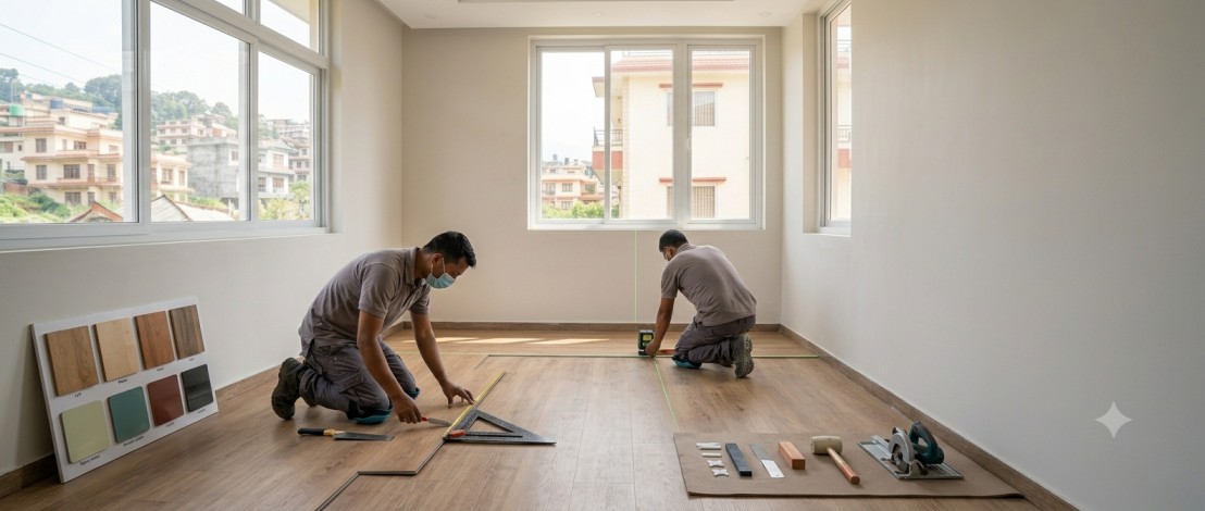 Flooring (Wood, Vinyl, Epoxy)