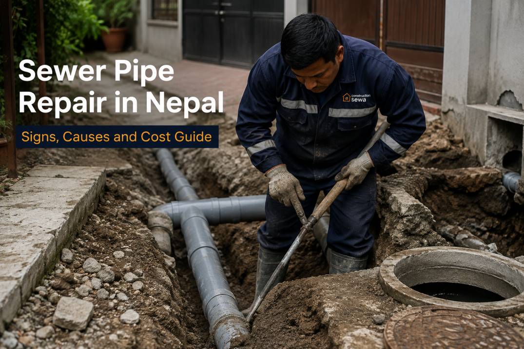 Sewer Pipe Repair in Nepal: Signs, Causes and Cost Guide